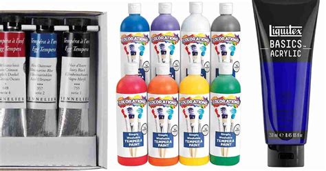 Tempera Vs Acrylic Paint What Are The Differences Acrylic Painting