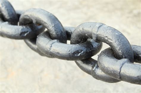 Free picture: cast iron, fence, iron, security, steel, chain, strength, attachment, rust, safety