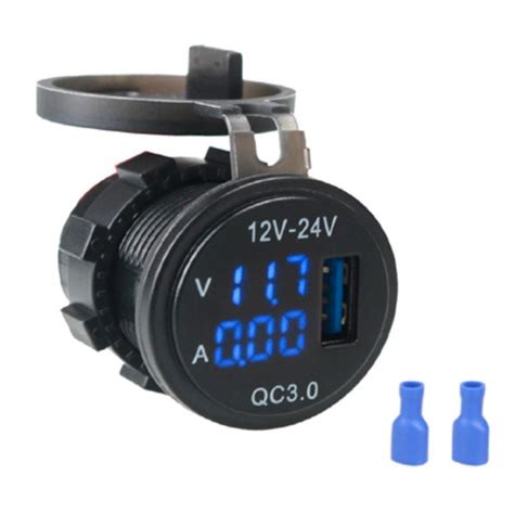 USB Зарядка с Вольтметром и Амперметром A6020 — Купить Недорого на Bigl ...