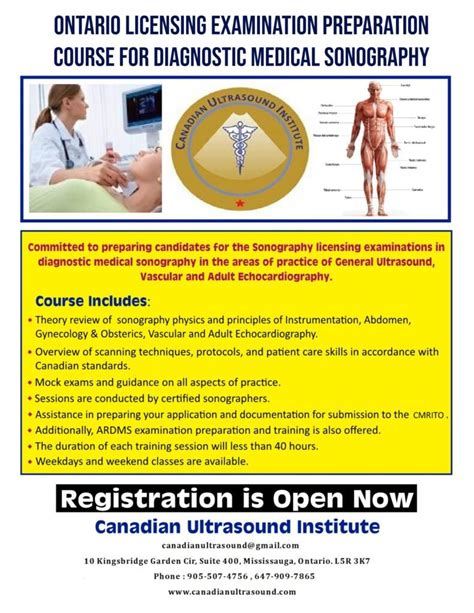 Ontario Licensing Exam Preparation Course For Generalist Sonography