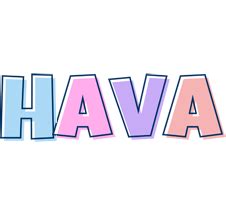 Hava Logo | Name Logo Generator - Candy, Pastel, Lager, Bowling Pin, Premium Style