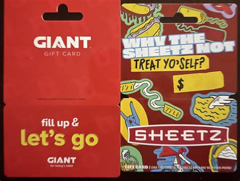 $250 Sheetz & $250 Giant Gift Cards – McConnellsburg VFC