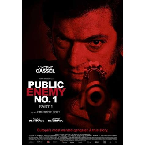 Public Enemy Number One - movie POSTER (Style B) (11" x 17") (2008) - Walmart.com - Walmart.com