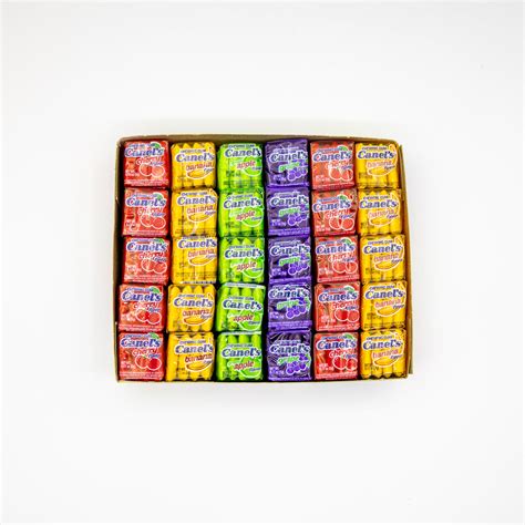 Canels Gum Fruity Flavours Box Yummy Co