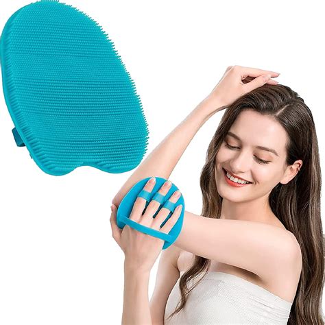 1 Pack Pure Silicone Food Grade Body Brush Shower