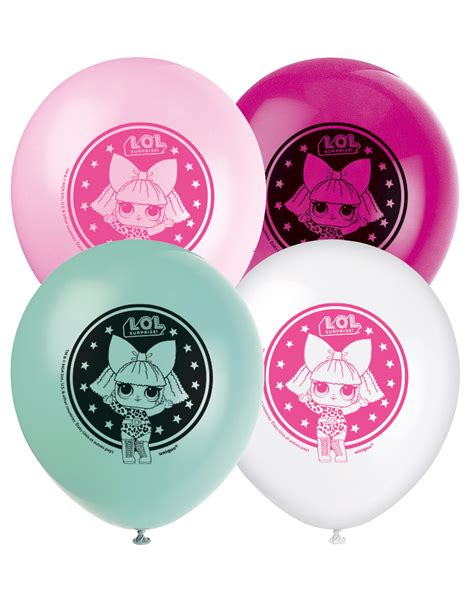 8 Ballons En Latex LOL Surprise 30 Cm Deguise Toi Achat De