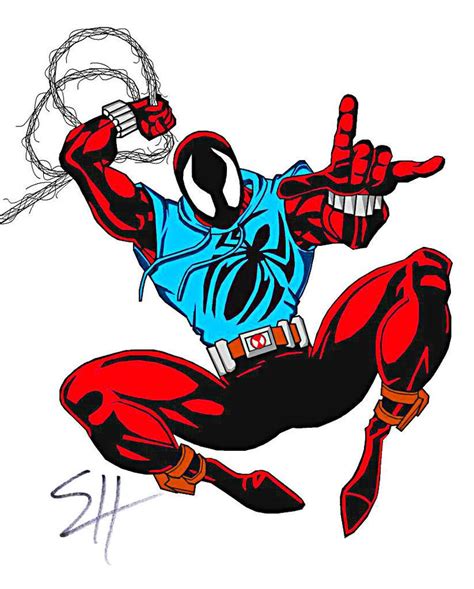 The Scarlet Spider By Birdboy100 On Deviantart