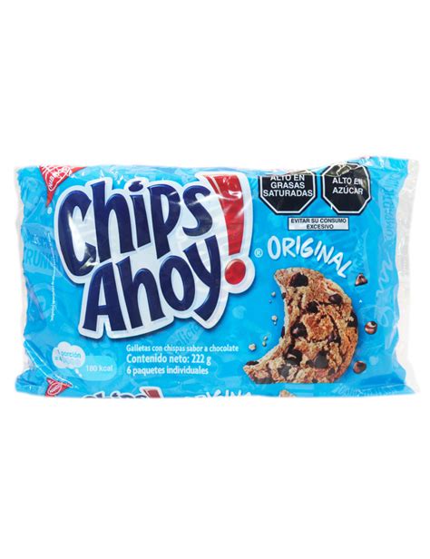 CHIPS AHOY GALLETAS SIX PACK X 222 GR