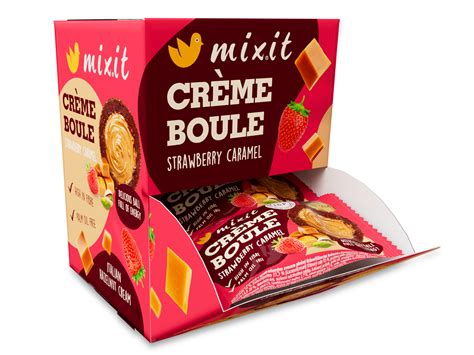 Mixit Créme boule strawberry caramel (20 ks)