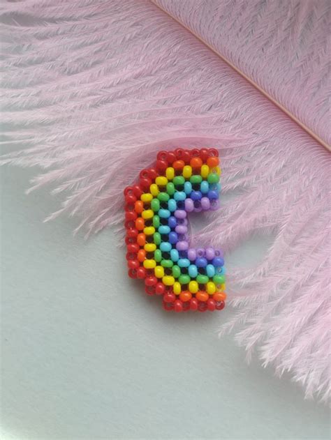 Радуга из бисера 🌈 | Бисероплетение, Техники плетения бисером, Бисер