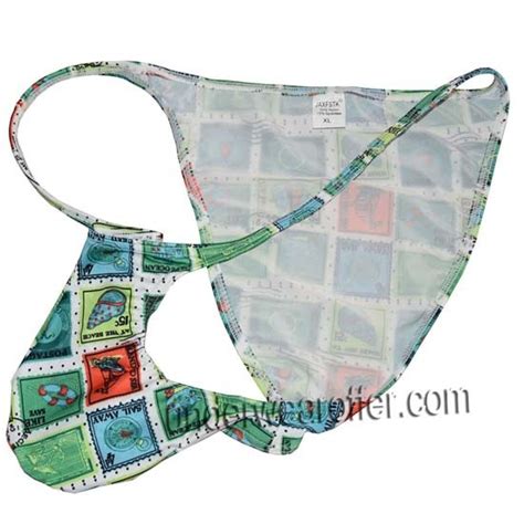 Men Cheeky Boxers Briefs Underwear Big Pouch String Micro Bikini Thong