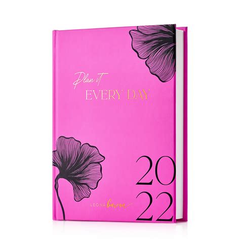 Ежедневник 2022 Limited Edition Фуксия "Plan it Every Day" в ...