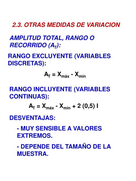 Ppt Tema Medidas De Variabilidad Powerpoint Presentation Free