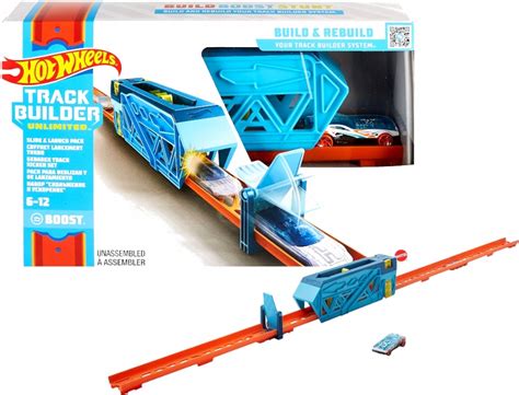 HOT WHEELS TRACK BUILDER PRZESUWANY PRZYSPIESZACZ 12096670271 Oficjalne Archiwum Allegro