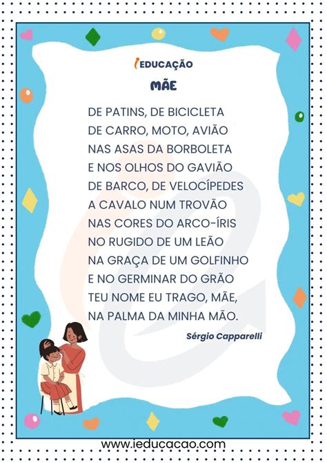 Poesia Infantil com Rimas para Imprimir