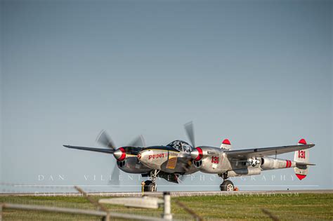 Lockheed P 38L 5 LO Lightning Pudgy V Dan Villeneuve Photography