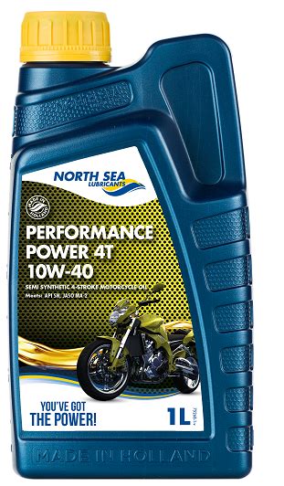 PERFORMANCE POWER 4T 10W-40 - North Sea Lubricants