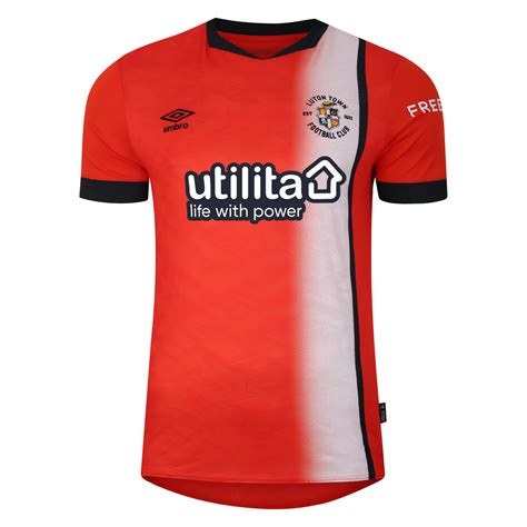 Umbro Mens Official Licensed Product Adult Luton Town Home