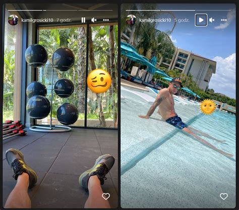 Dominika Grosicka Pokaza A Zdj Cie W Bikini Komentuje Anna Lewandowska Przegl D Sportowy Onet