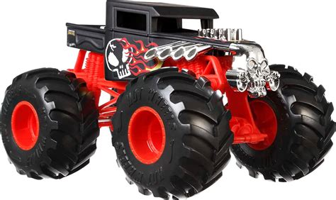 Hot Wheels Monster Trucks Jam Внедорожник джип Scale HNM Bone