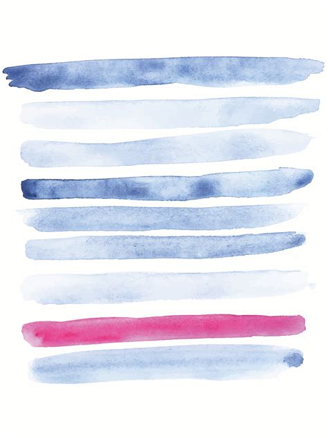 Abstract watercolor line drawing in blue and pink colors. wallpaper ...