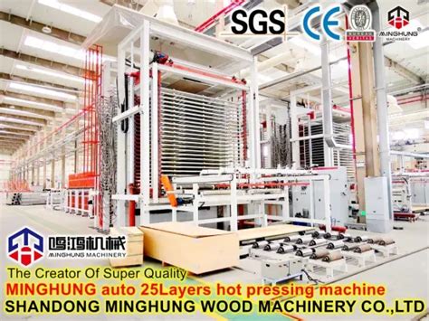 Multi Layers Wood Plywood Hot Press For Multi Laminated Plywood Panels Plywood Hot Press And