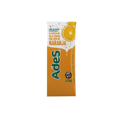 Jugo Ades Naranja Ml Distribuidora De Productos