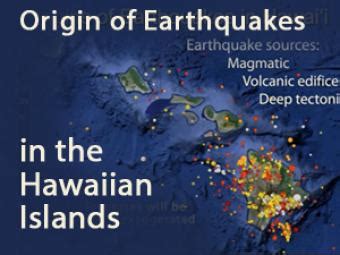 Hawaiian Islands Origin Of Earthquakes Incorporated Research