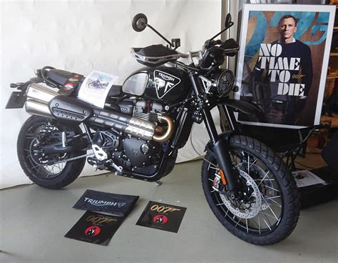 TRIUMPH SCRAMBLER 1200 BOND EDITION