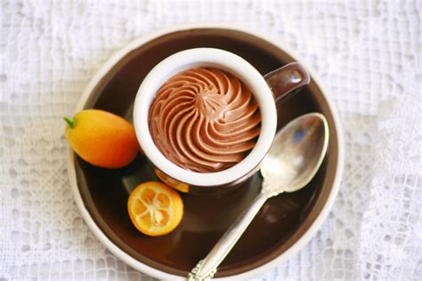 Шоколадный мусс в чашечках