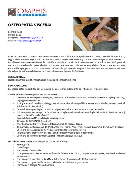 osteopatia-visceral | PDF