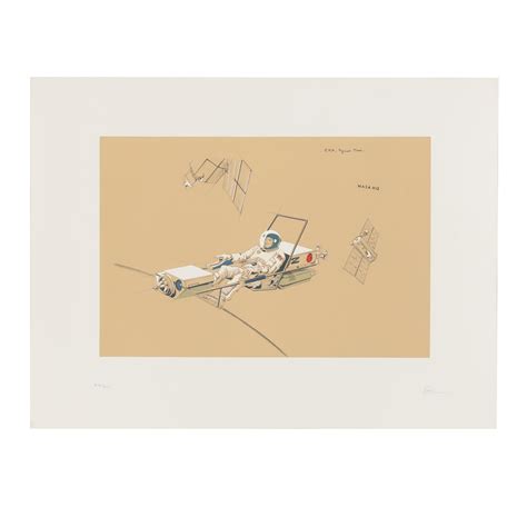 Raymond Loewy Lithograph "Space Maintenance" | EBTH