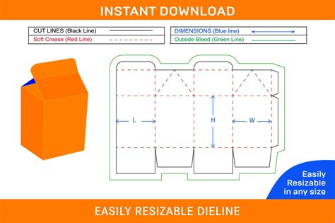 milk box  juice box dieline template   box design box dieline