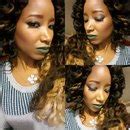 Smokey W Green And Nude Lips Auroramakeup A S Auroramakeup Photo Beautylish