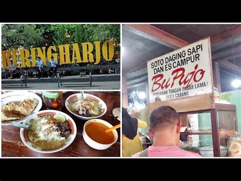 Soto Bu Pujo Blusukan Nyari Sarapan Di Pasar Beringharjo Jogja Youtube