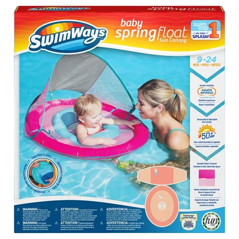 Swimways Swimways Baby Spring Float Pink Mermaid Unicorn Walmart