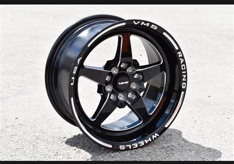 Vms Racing Front Or Rear Drag Race V Star Wheel 15x8 5x100 5x120 5x