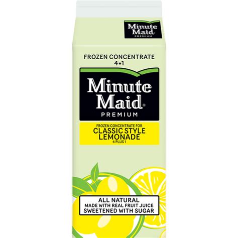 Minute Maid Premium Classic Style Lemonade Carton 64 Fl Oz Shop Riesbeck