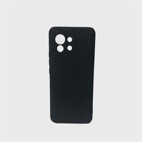 Case Capa Capinha Xiaomi Mi Lite Silicone Aveludada Preto Em