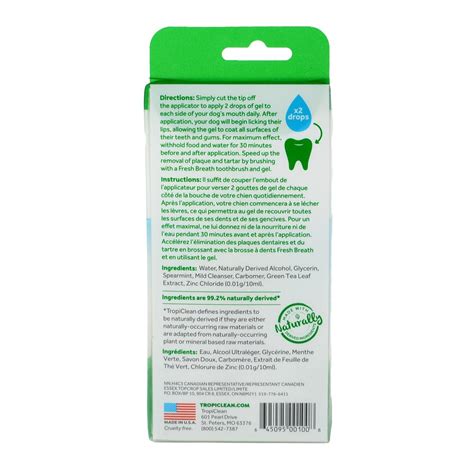 TropiClean - Fresh Breath Gel 118ml
