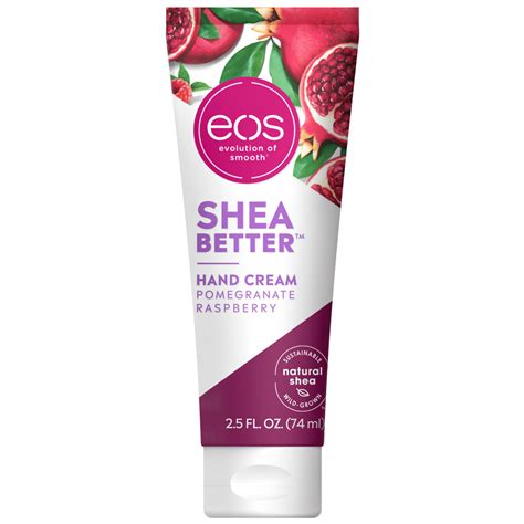 Eos Shea Better Hand Cream Pomegranate Raspberry 2 5 Oz