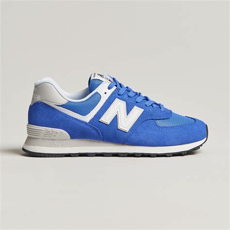 New Balance 574 Sneakers Royal Blue at CareOfCarl.com