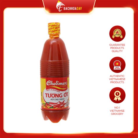 Tương Ớt Cholimex Chai 830g Hot Chili Sauce 830gr Vietnamese Chili