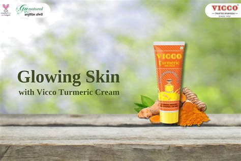 Get Glowing Skin With Vicco Turmeric Cream Vicco Labs