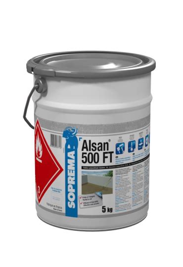 Baustoffe Mels Ag Alsan 500 Ft 5 Kg Soprema Flüssigkunststoff