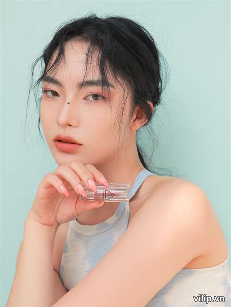Son 3CE Soft Matte Lipstick Murmuring Màu Hồng Nude Vilip Shop Mỹ phẩm chính hãng