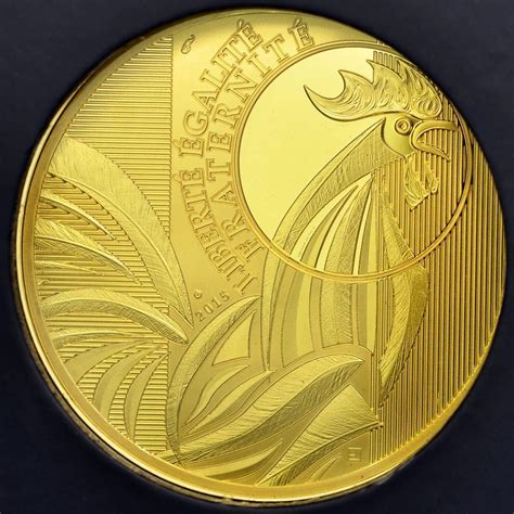 France 1000 Euro Gold Coin Rooster 2015 Euro Coinstv The Online