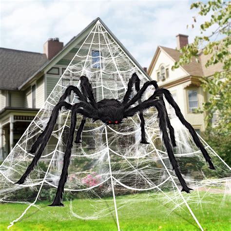 Joyin Halloween Decoration Outdoor 63‘ Giant Spider With