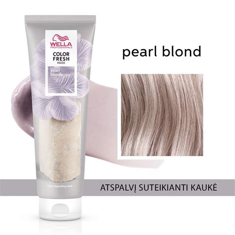 Wella Color Fresh Mask Pearl Blonde Kauk Mad Babes Squad