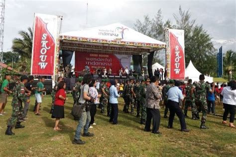 Seribuan Warga PNG Padati Lokasi Penutupan Wonderful Indonesia